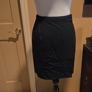 Jones New York Black Pencil Skirt